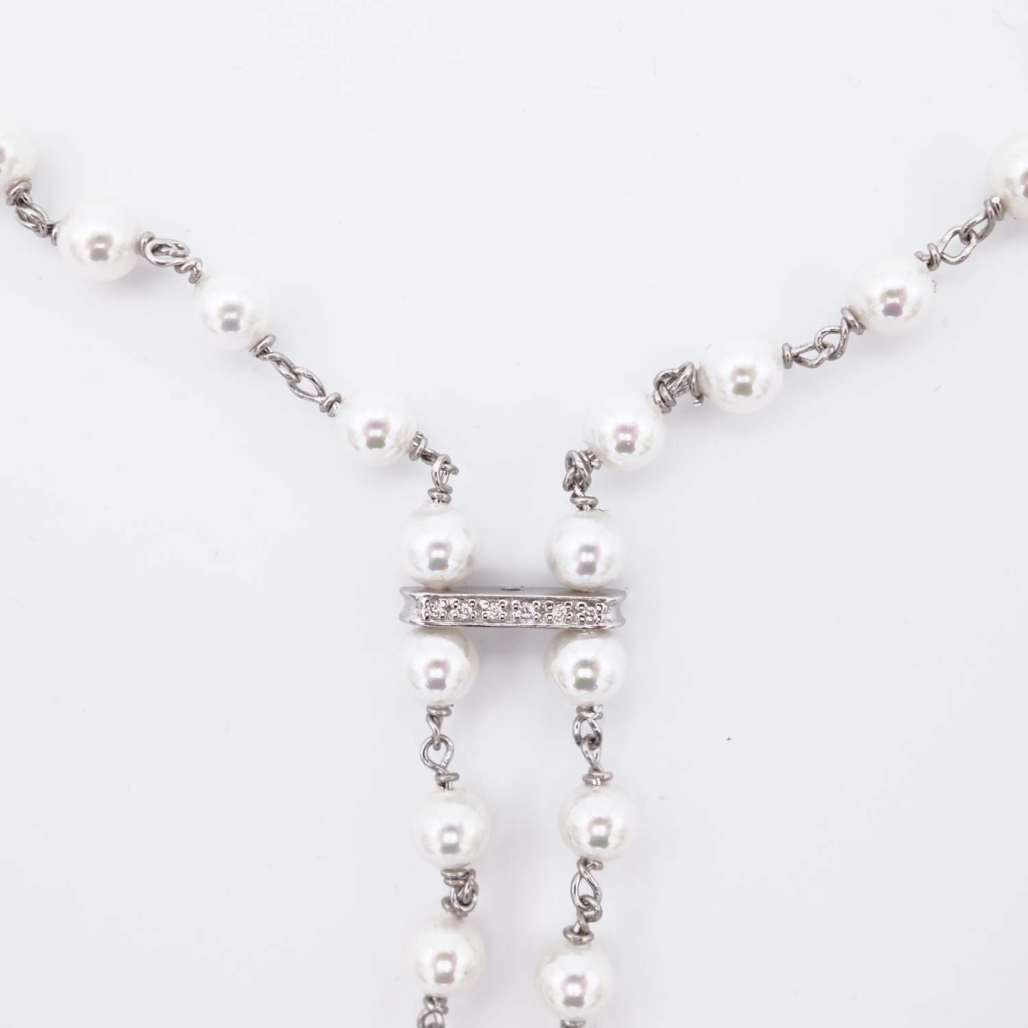 Collier en Perles de Majorque - 4 et 5 mm - Long. 53 à 61 cm - Image 6