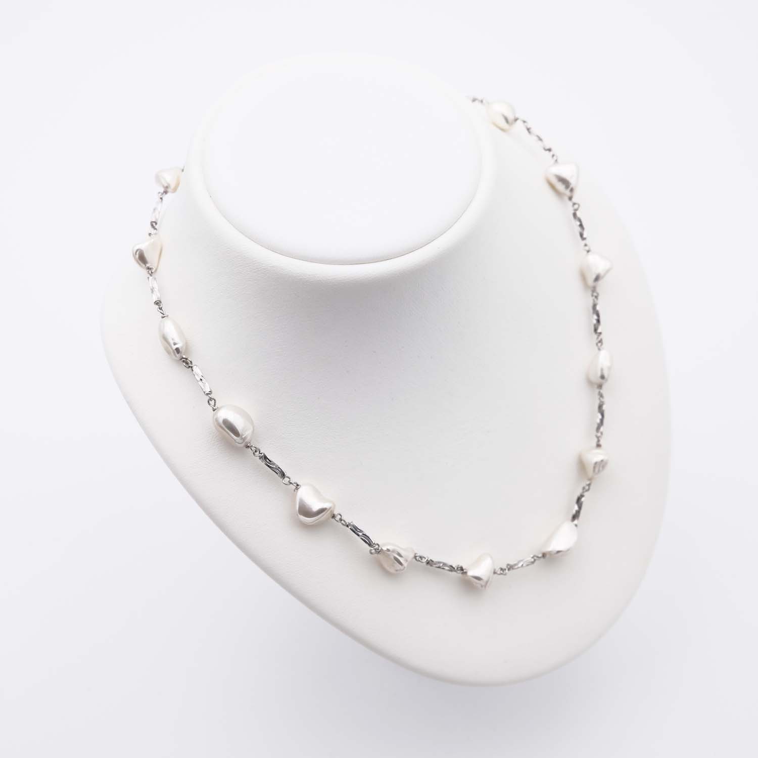 Collier en Perles de Majorque - Long. 45 cm - Image 6