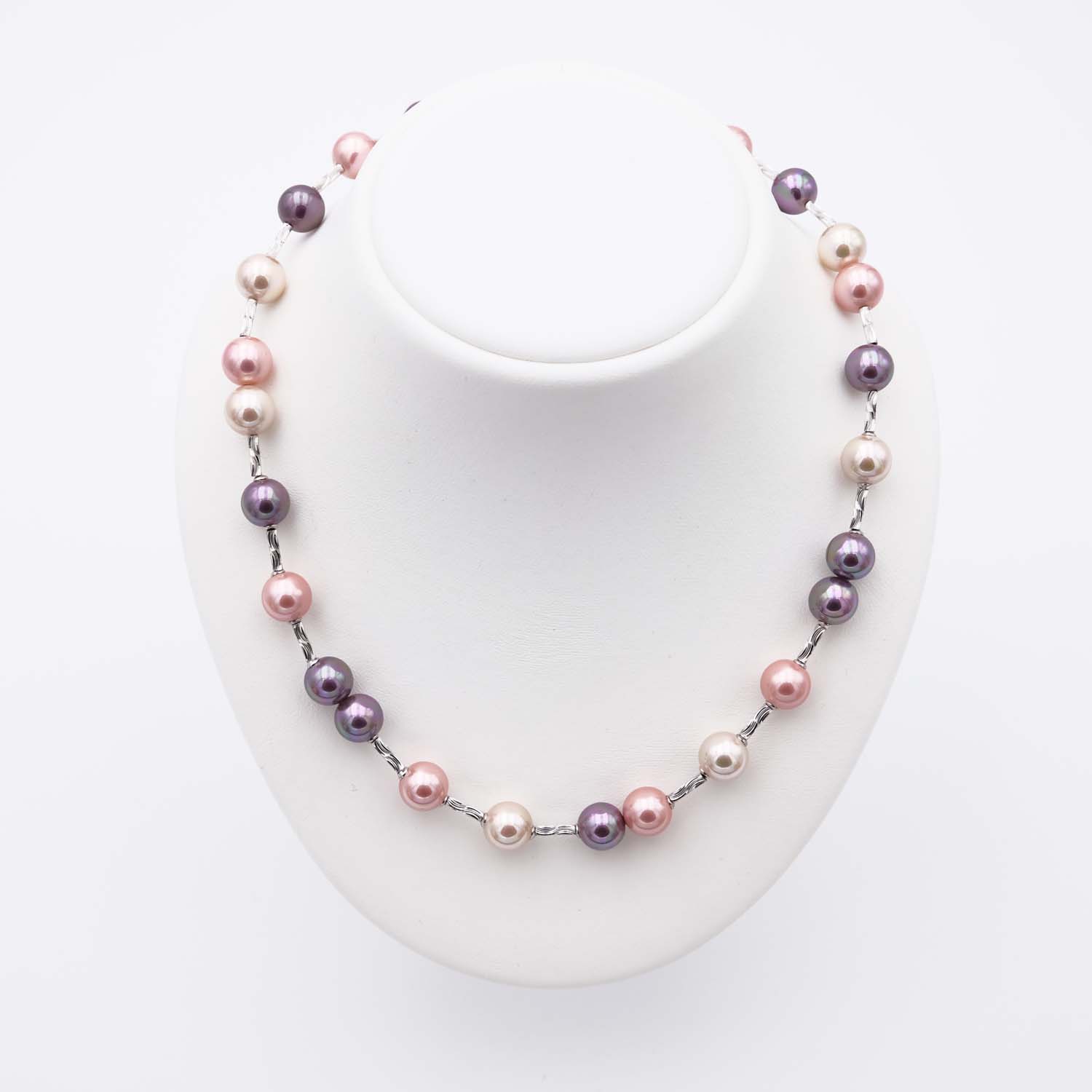 Collier en Perles de Majorque - 10 mm - Long. 43 à 51 cm - Image 7