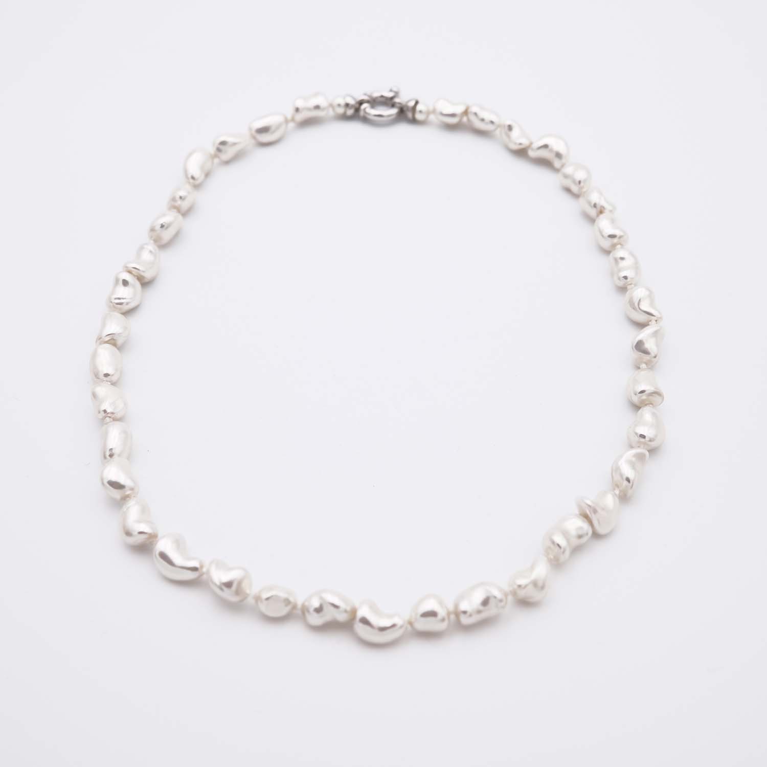 Collier en Perles de Majorque - Long. 45 cm - Image 3