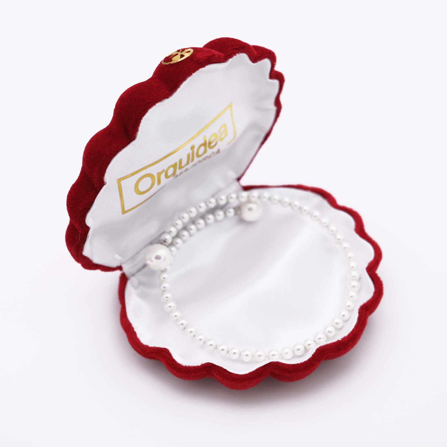 Collier en Perles de Majorque - 5 et 12 mm - Long. ajustable - Image 8