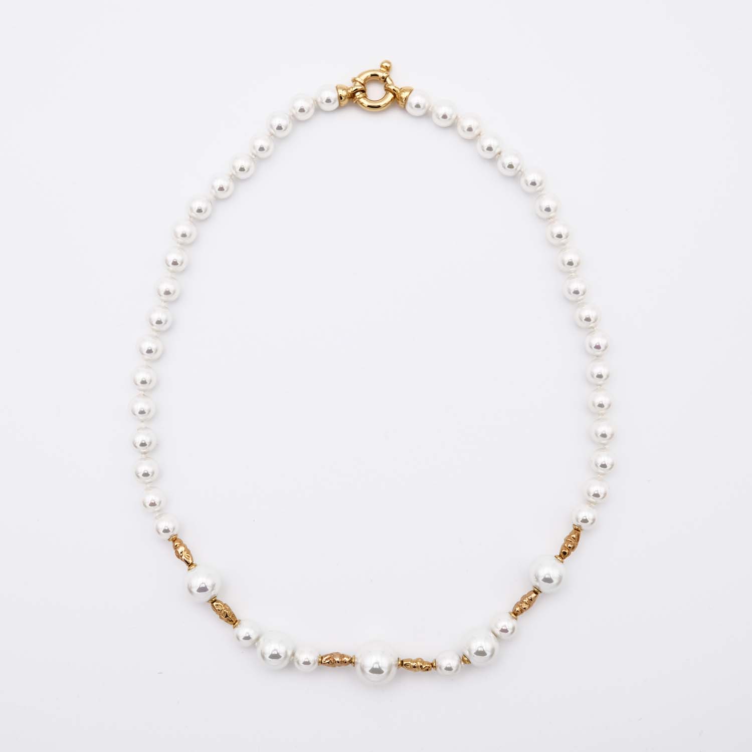 Collier en Perles de Majorque - 7 à 12 mm - Long. 45 cm - Image 2