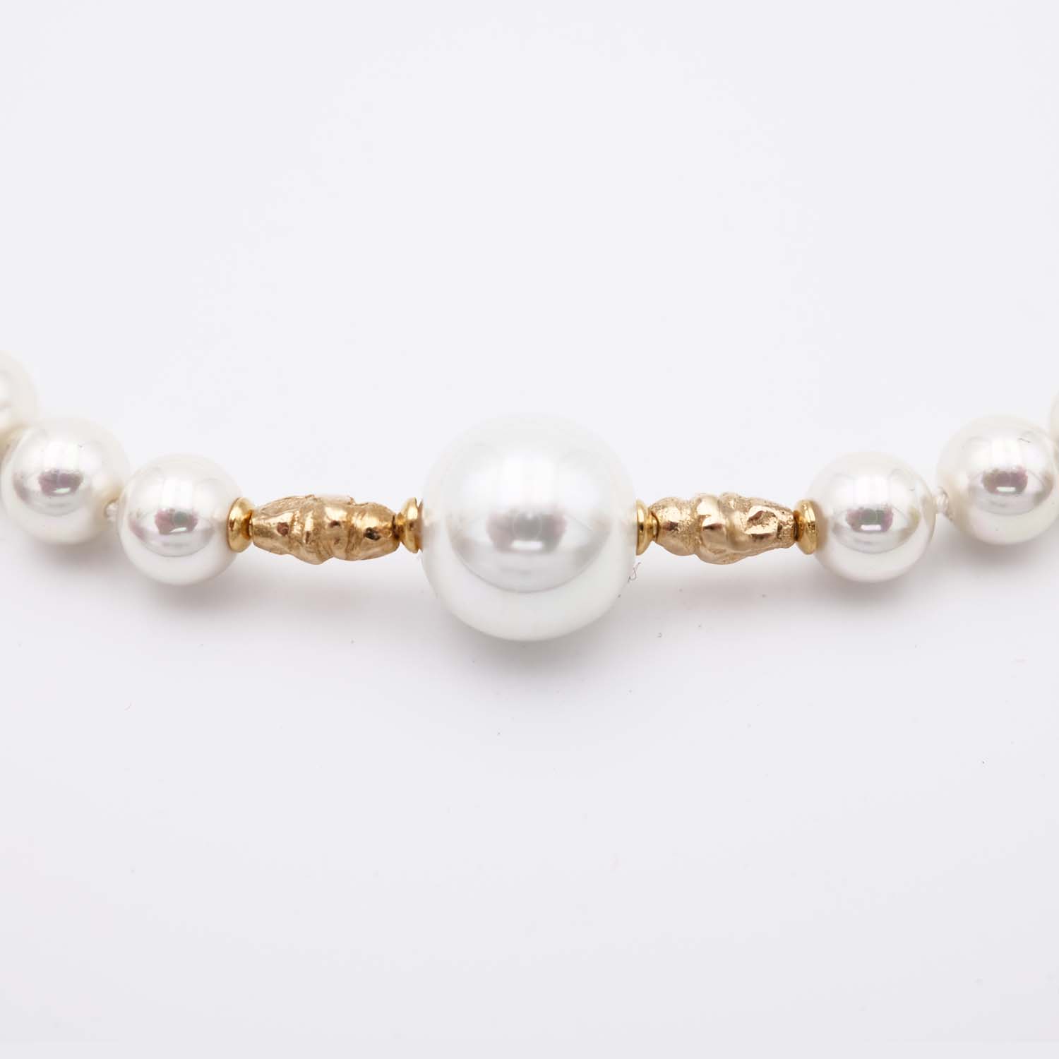 Collier en Perles de Majorque - 7 à 12 mm - Long. 45 cm - Image 6