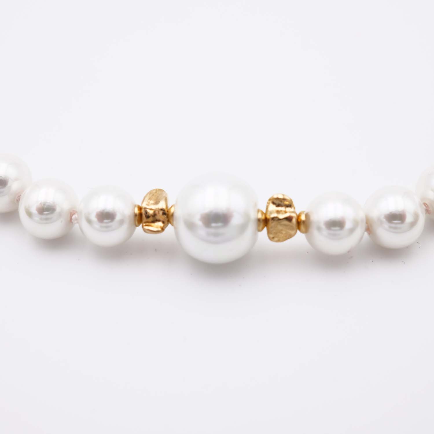 Collier en Perles de Majorque - 7 à 12 mm - Long. 45 cm - Image 6