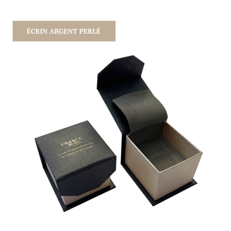 Bague 3 Perles d'Eau Douce - Argent 925 rhodié - Image 2